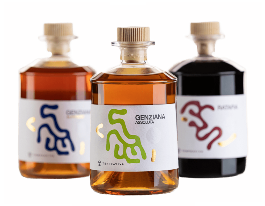 Tempraviva Genziane e Ratafia d'Abruzzo